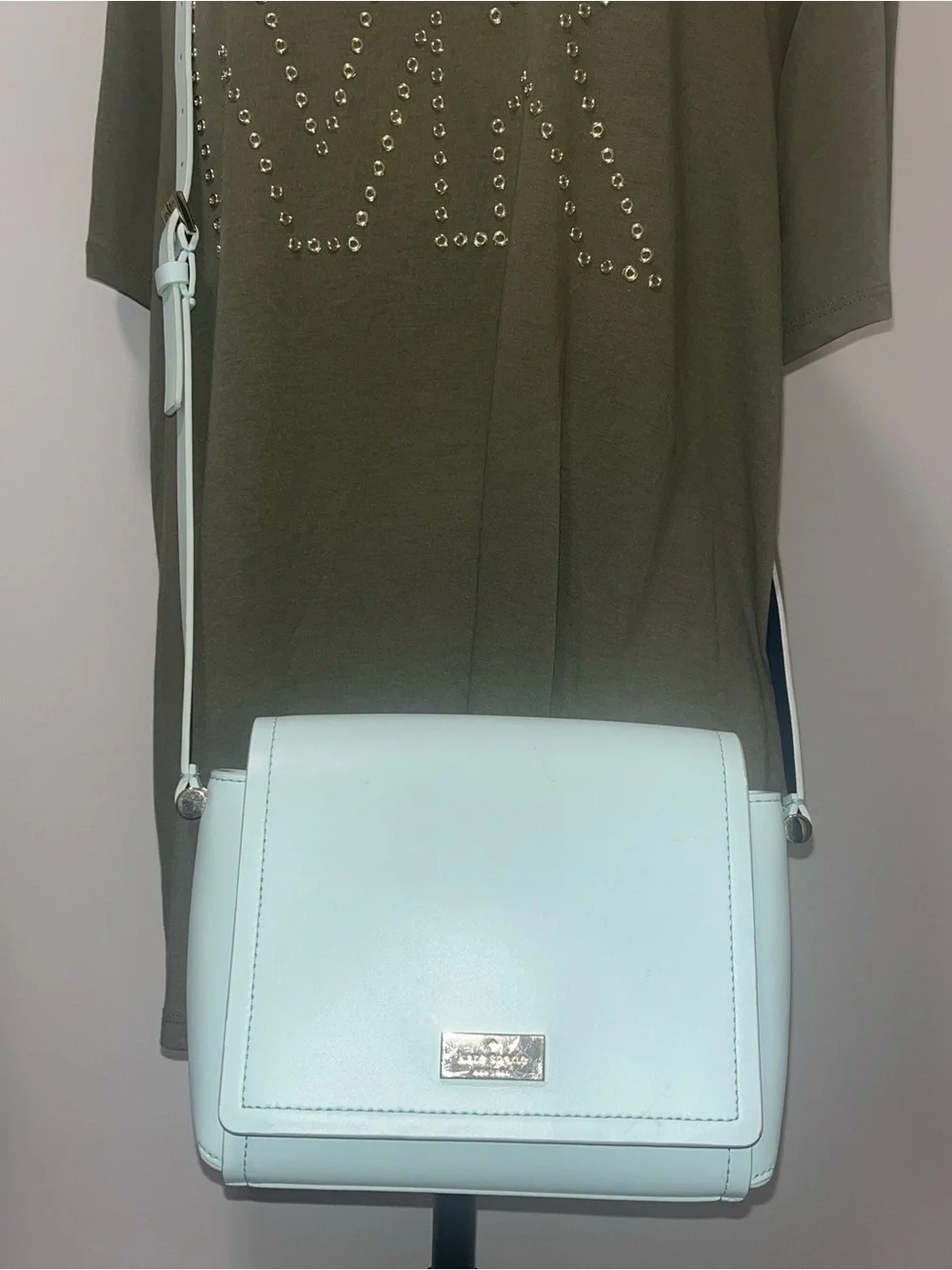 Kate Spade Putnam Drive Caressa Crossbody in Light Blue